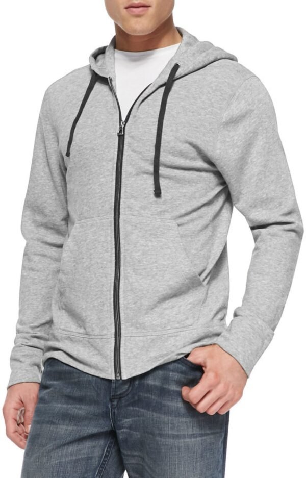 Accmetees Mens Hooded Sweatshirt with Zip, Full Sleeve, Zipper Hoodie with Kangaroo Pocket, - Image 5