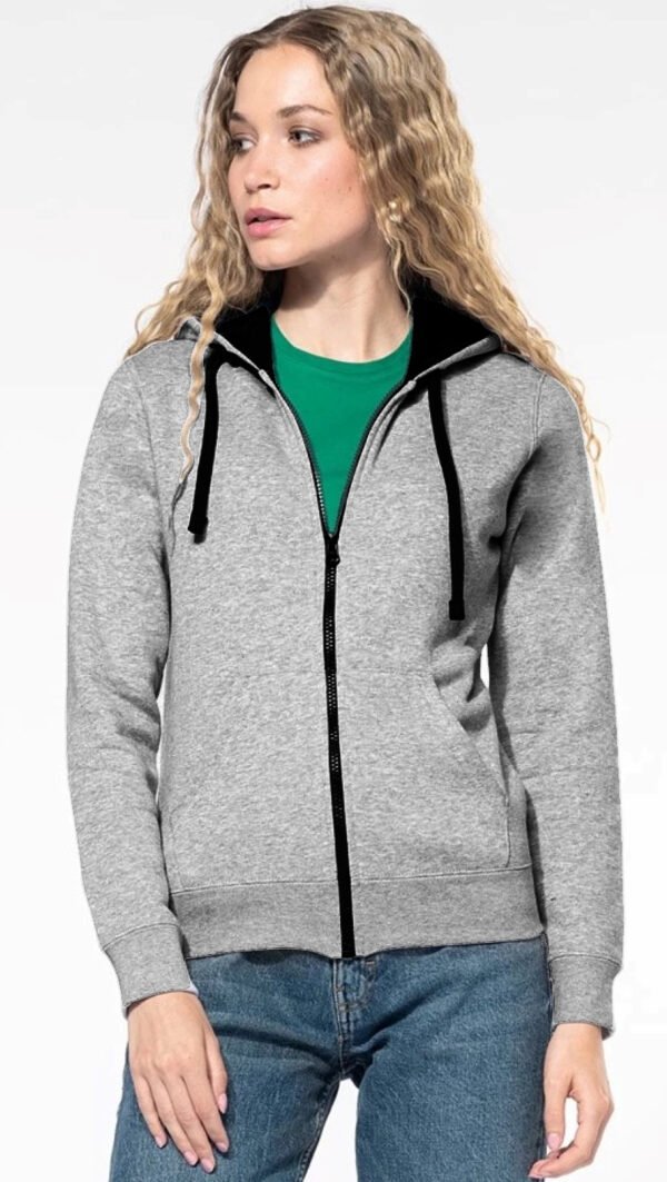 Accmetees Womens Hooded Sweatshirt, Full Sleeve, Hoodie with Kangaroo Pocket - Image 7