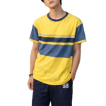 100% COTTON, YARN DYED STRIPED, ROUND NECK , HALF SLEEVE